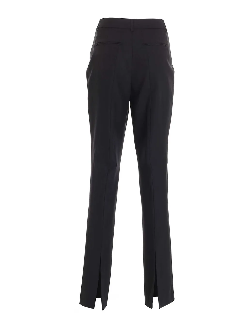 Tailored Trousers With Side Slits