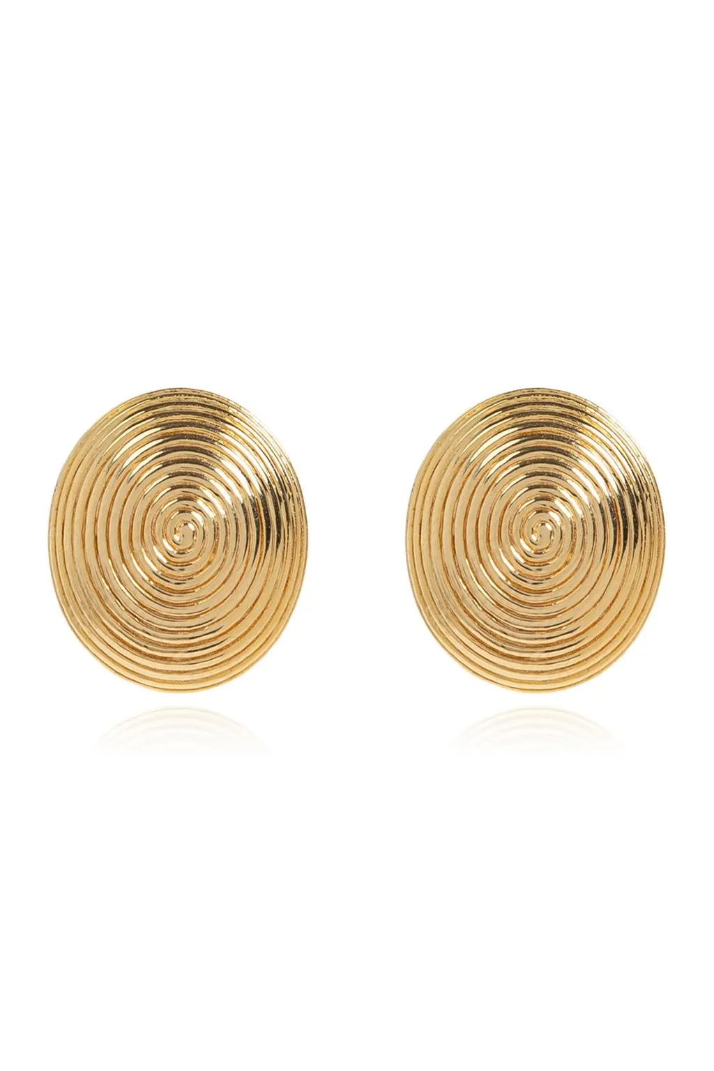 Round Spiral Earrings