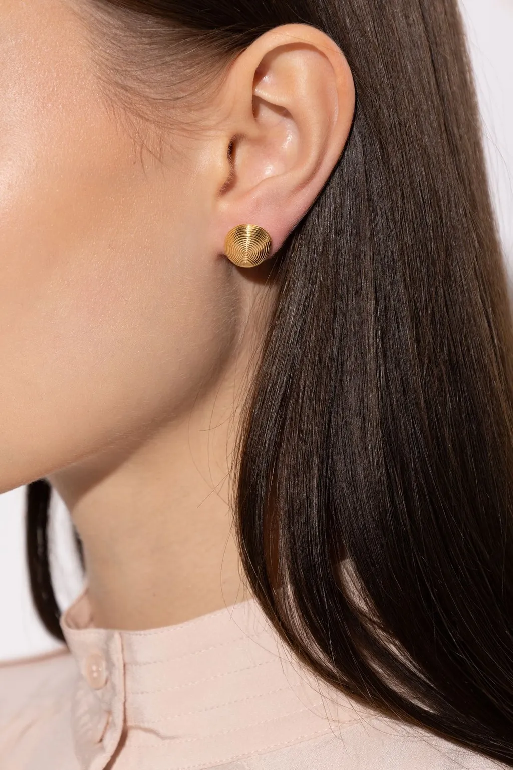 Round Spiral Earrings