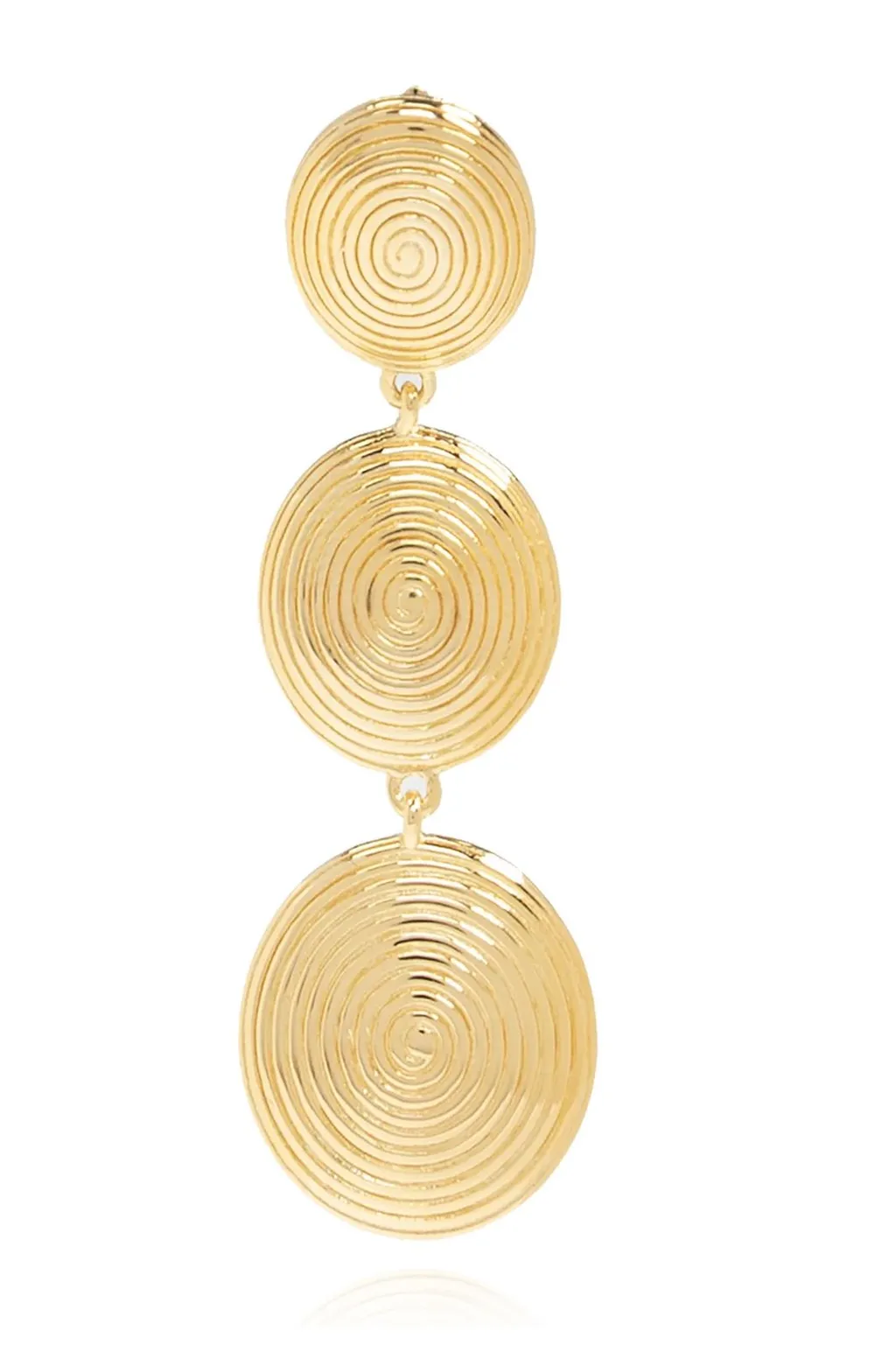 Triple Disc Earrings