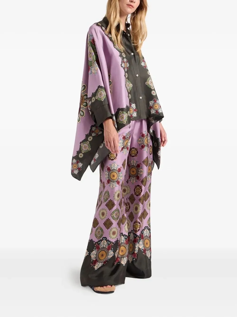 Printed Kimono Shirt