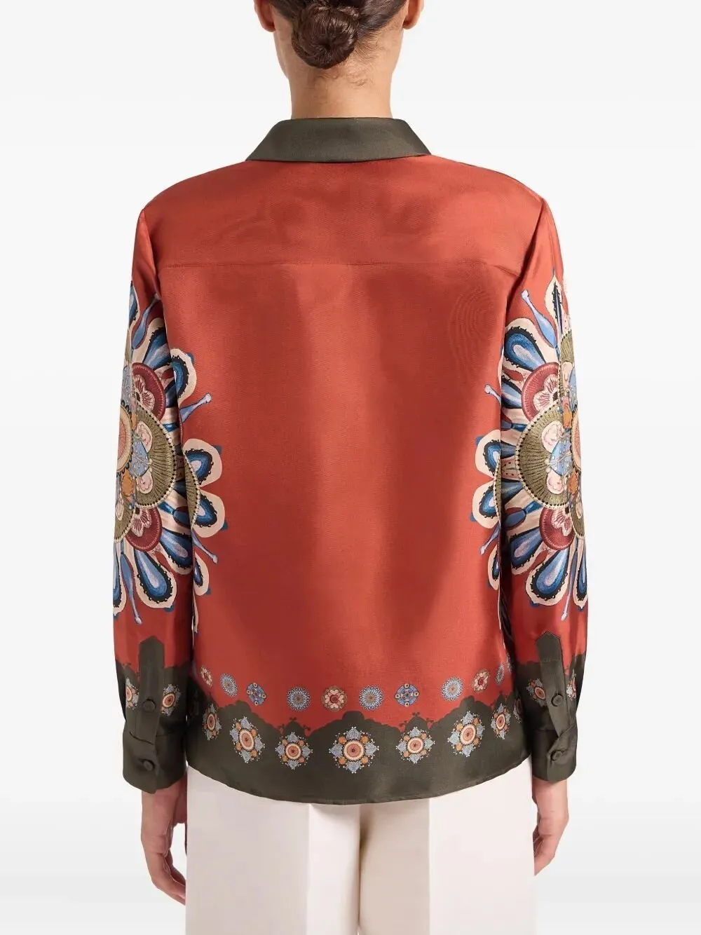 Printed Silk Shirt