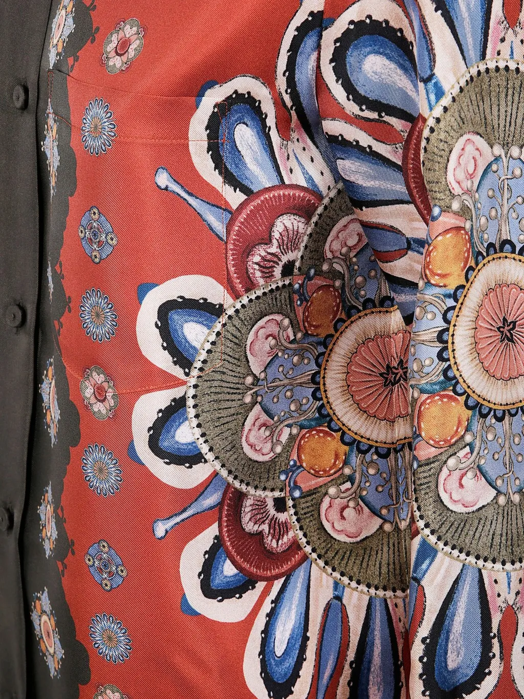 Printed Silk Shirt