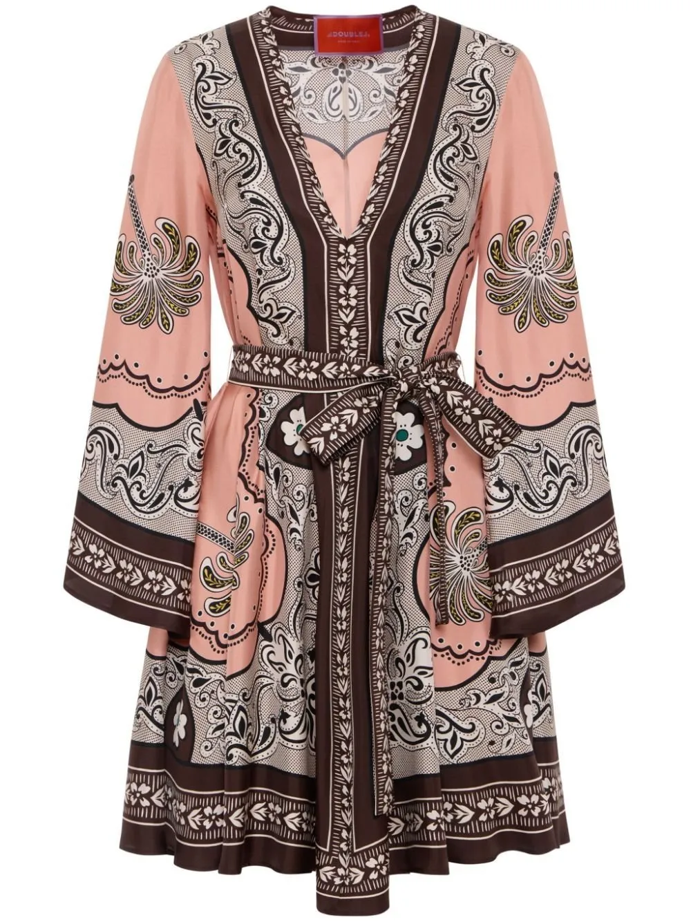 Printed Mini Dress