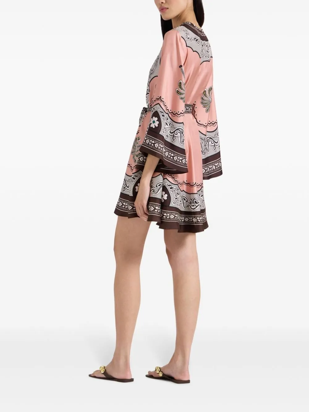 Printed Mini Dress
