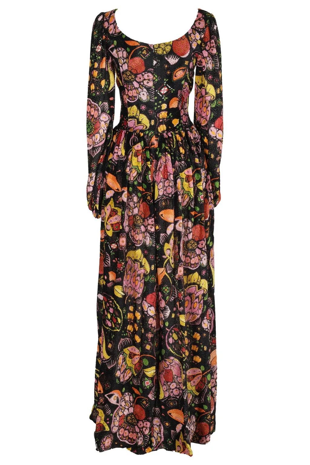 Floral Print Maxi Dress