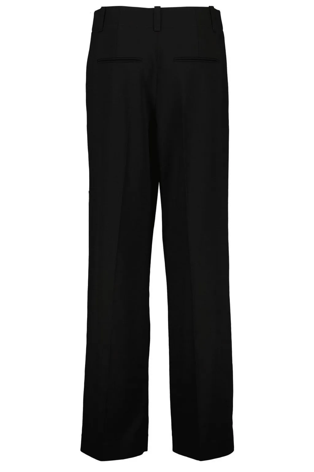 High-Waisted Wide-Leg Trousers
