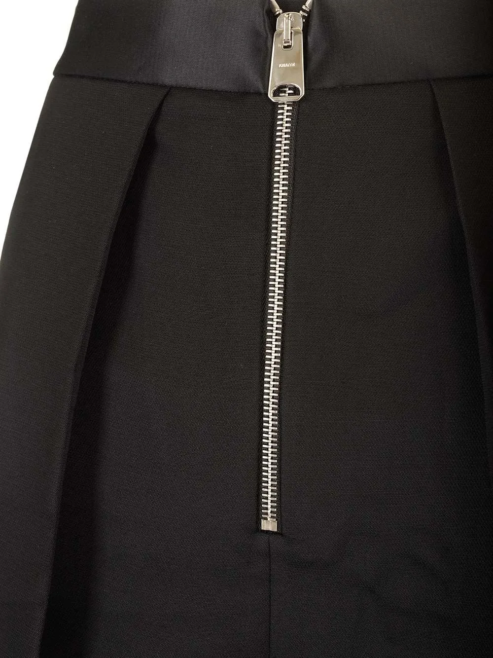 High-Waisted Pleated Trousers