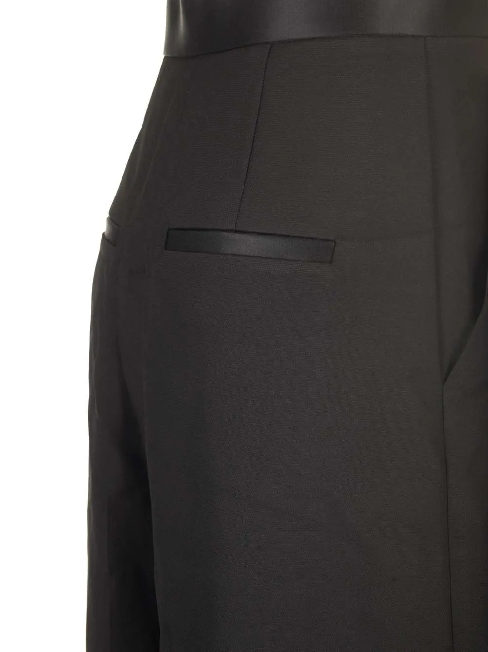 High-Waisted Pleated Trousers