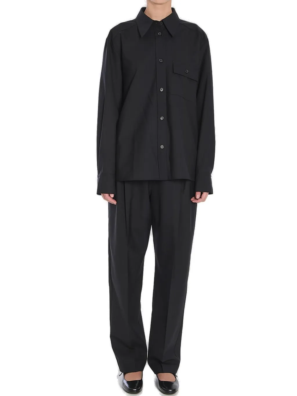 Wide-Leg Trousers