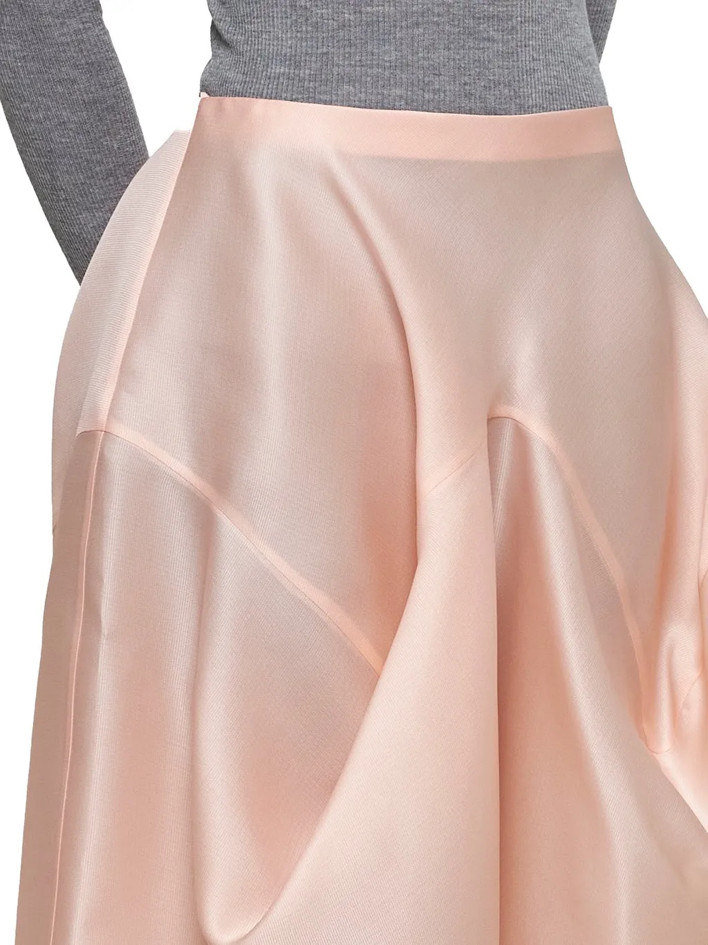 Asymmetric Draped Skirt
