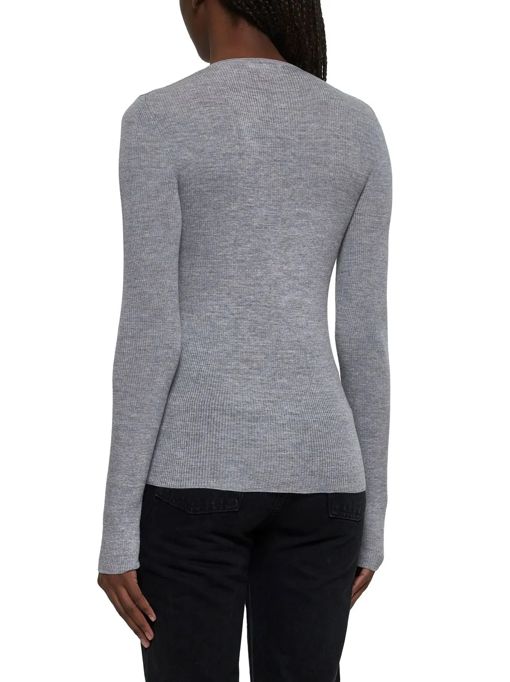 Long Sleeve V-Neck Top