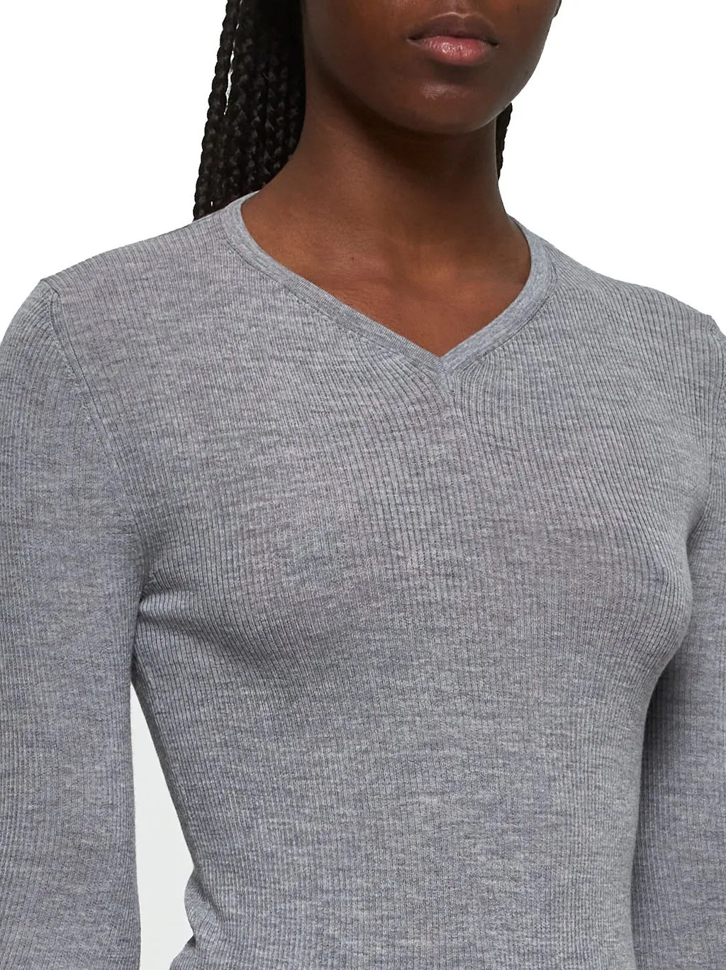 Long Sleeve V-Neck Top