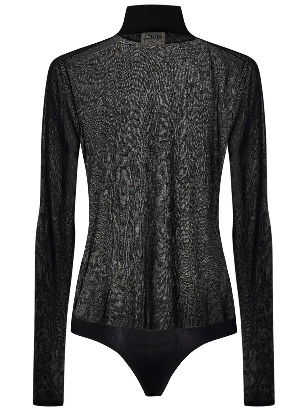 Turtleneck Mesh Bodysuit