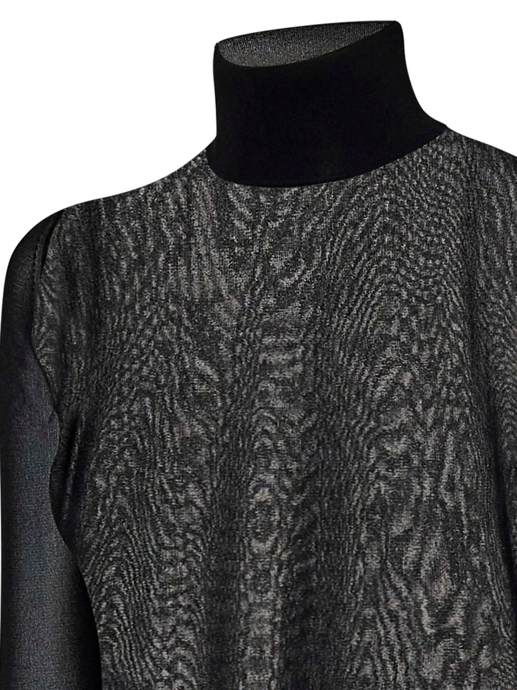 Turtleneck Mesh Bodysuit