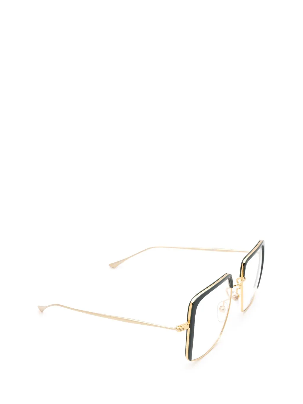 Geometric Cat-Eye Eyeglasses