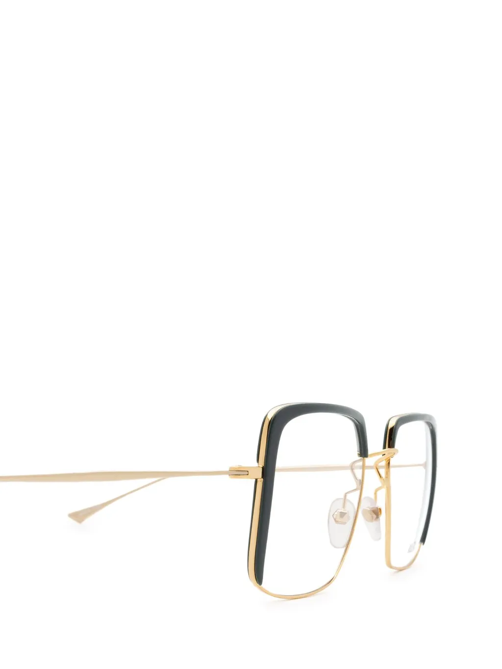 Geometric Cat-Eye Eyeglasses