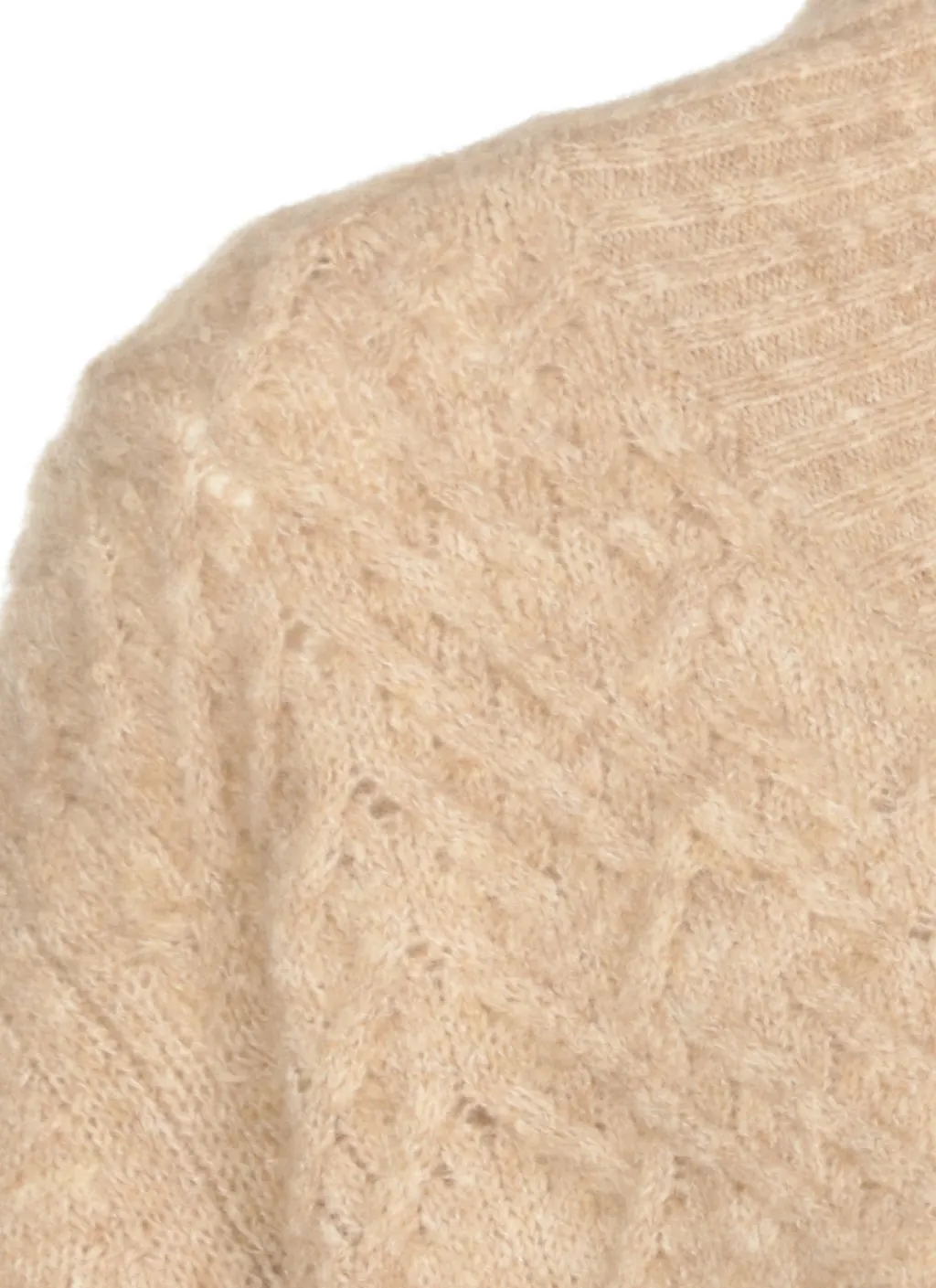 V-Neck Knit Sweater