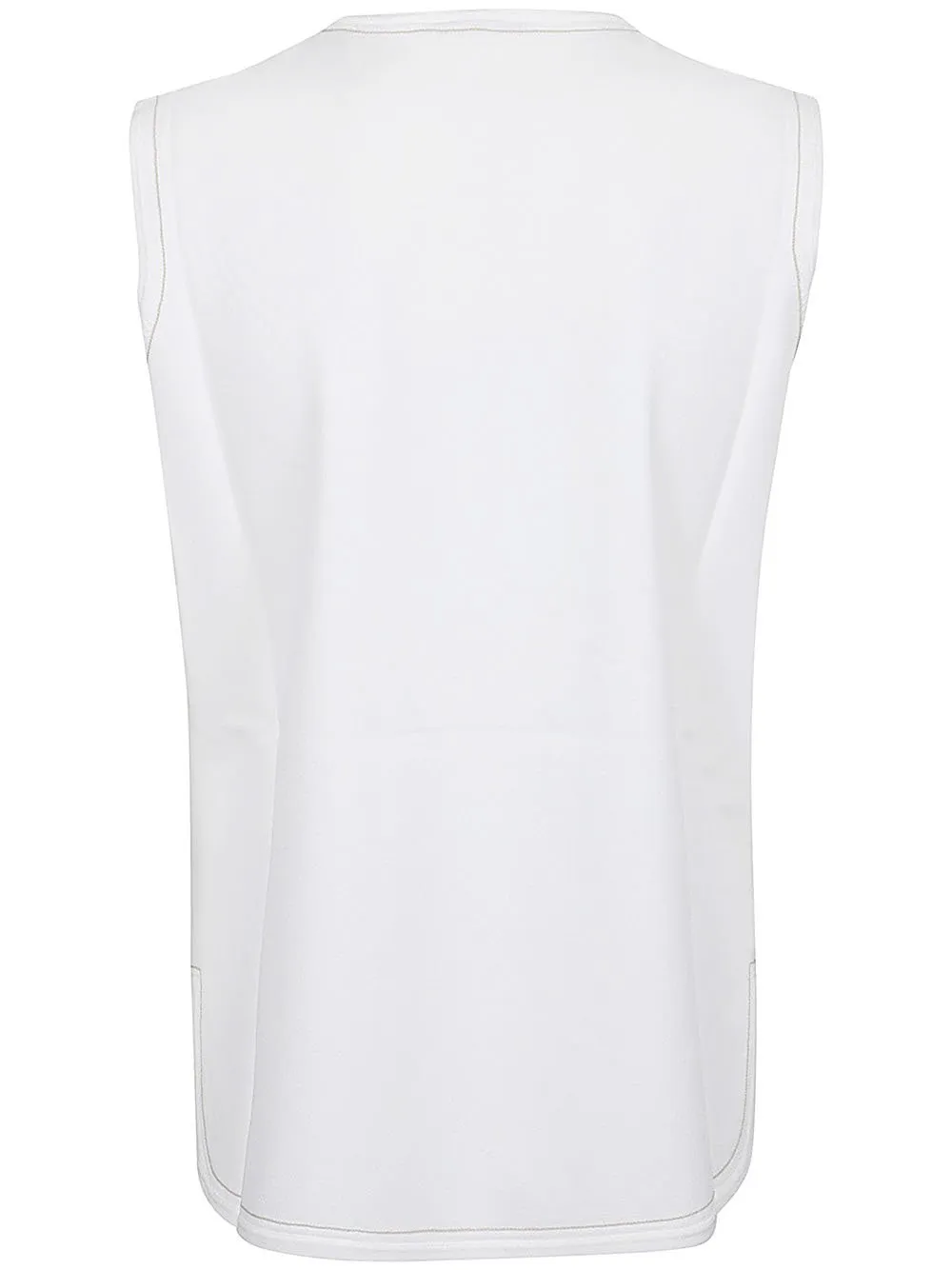Sleeveless V-Neck Top