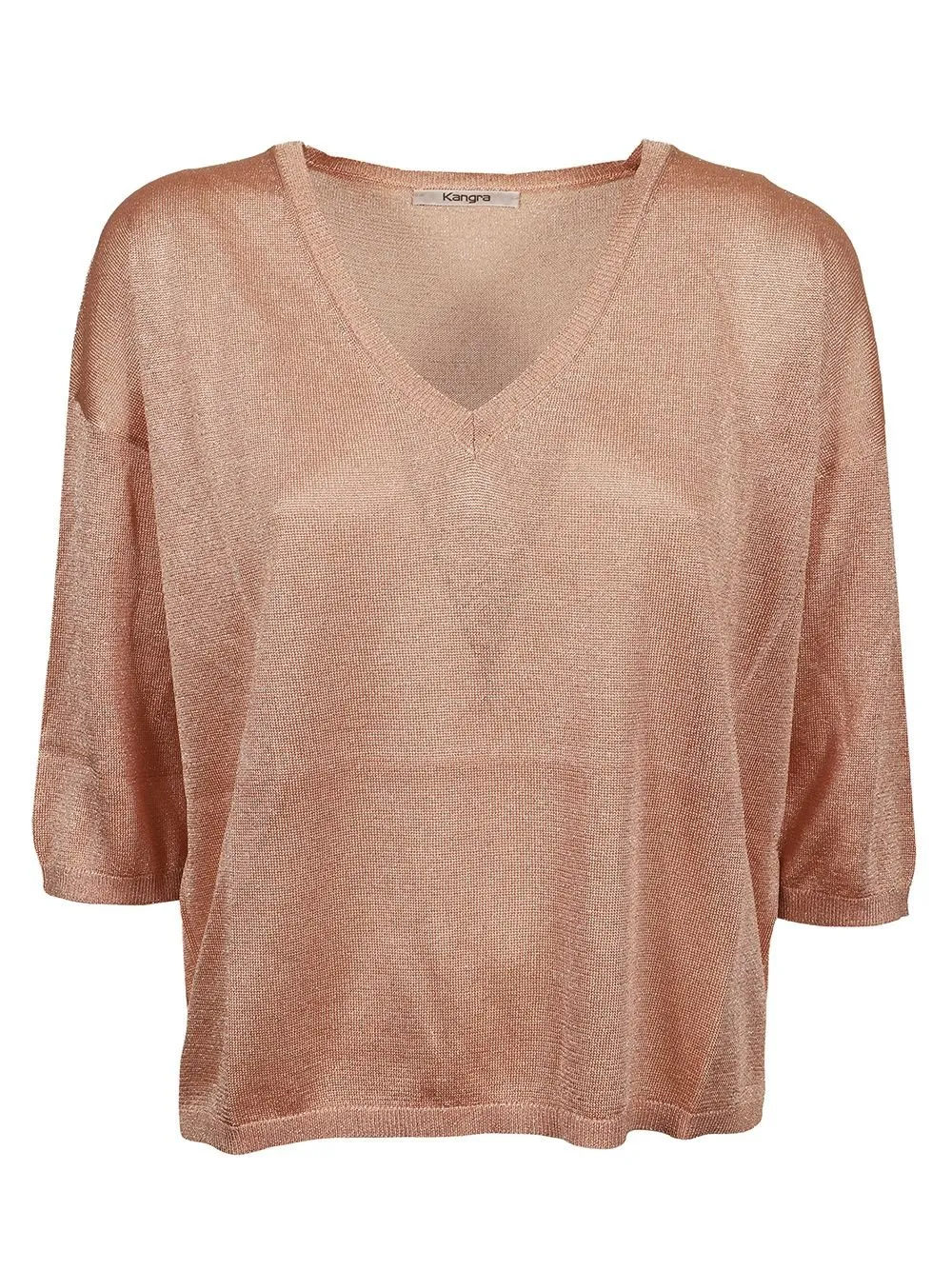 V-Neck Knit Top