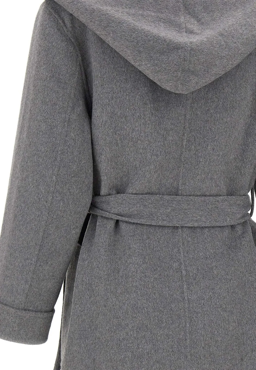Hooded Belted Coat
