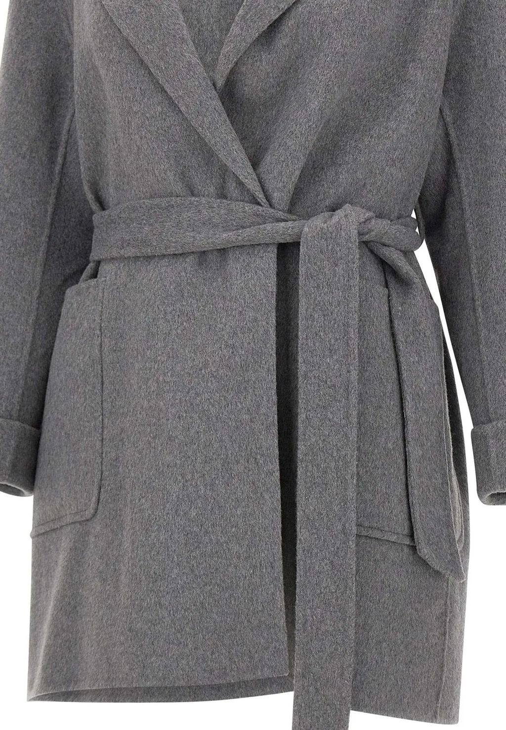 Hooded Belted Coat