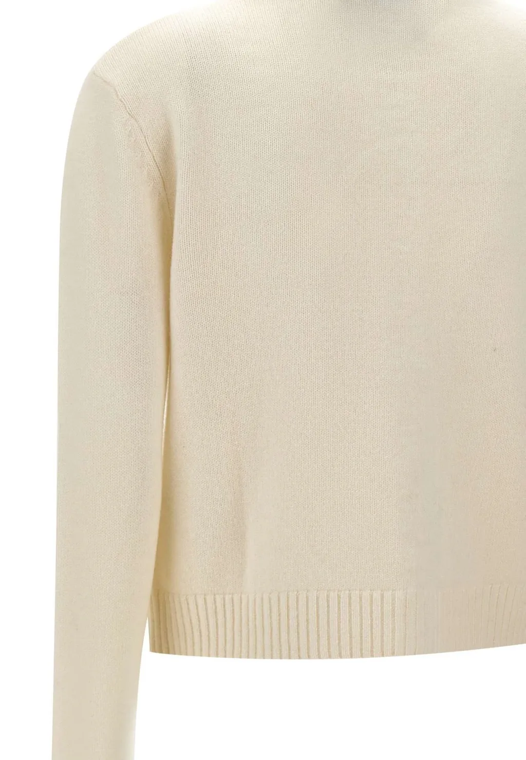 Cardigan With Embellished Neckline