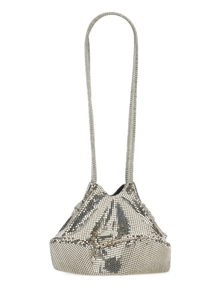 Mesh Drawstring Pouch Bag