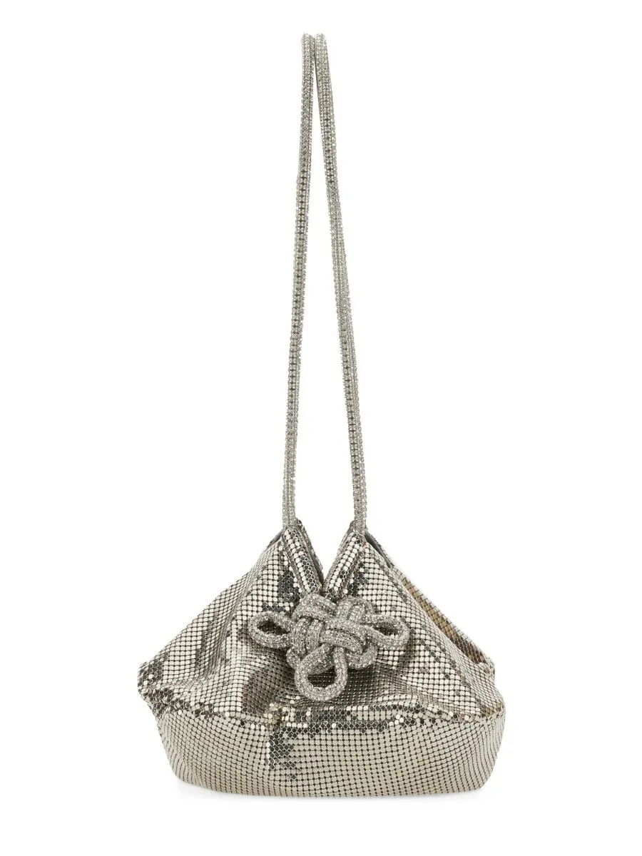 Mesh Drawstring Pouch Bag