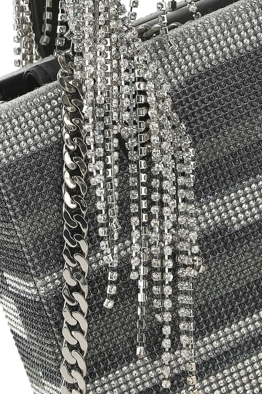 Crystal-Embellished Tote Bag