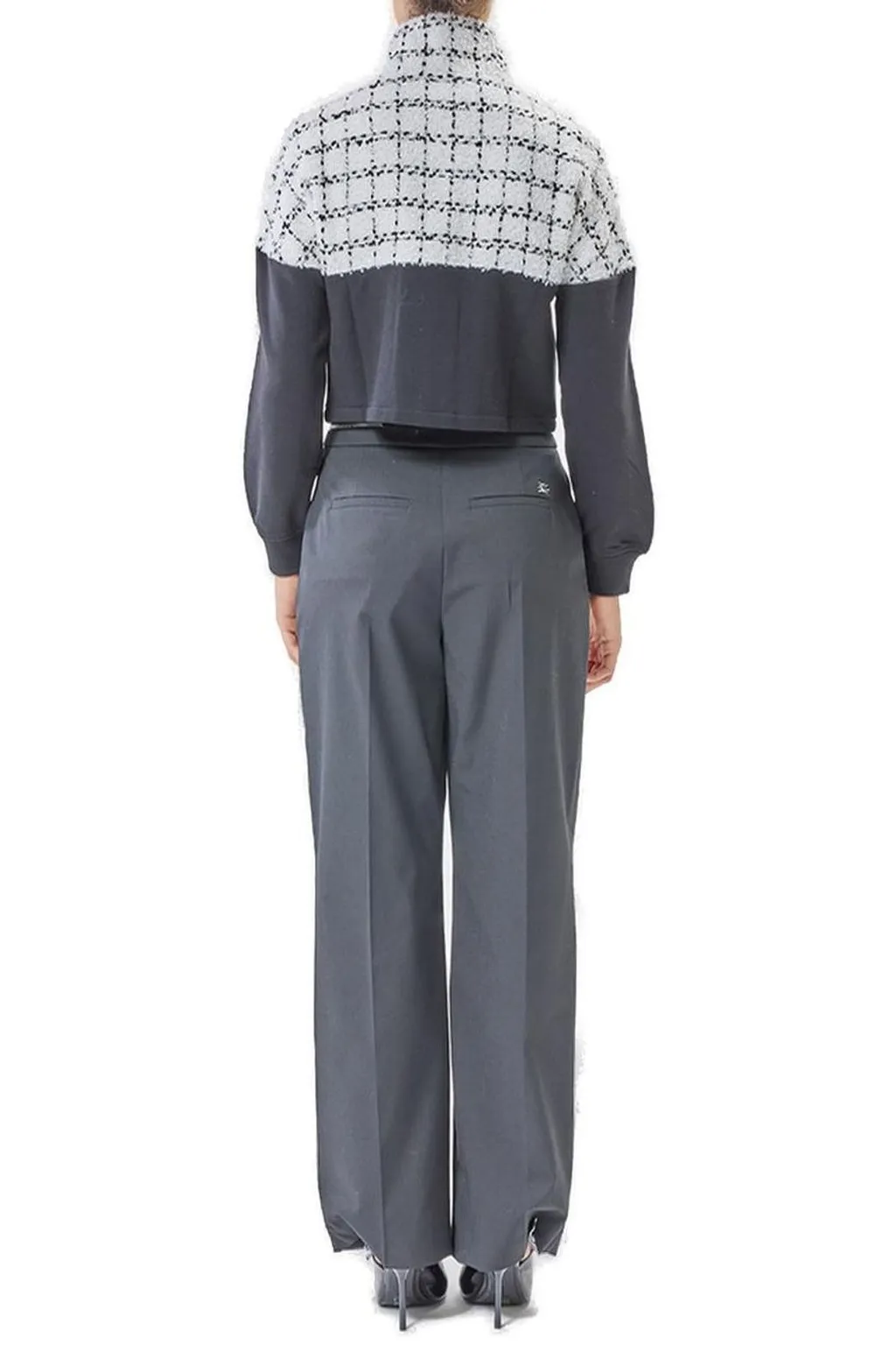 Cropped Tweed Jacket