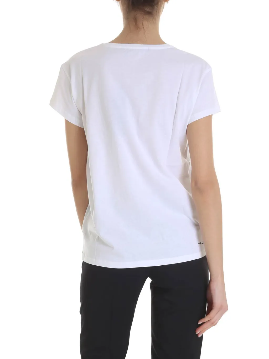 T-Shirt With Karl Lagerfeld Logo
