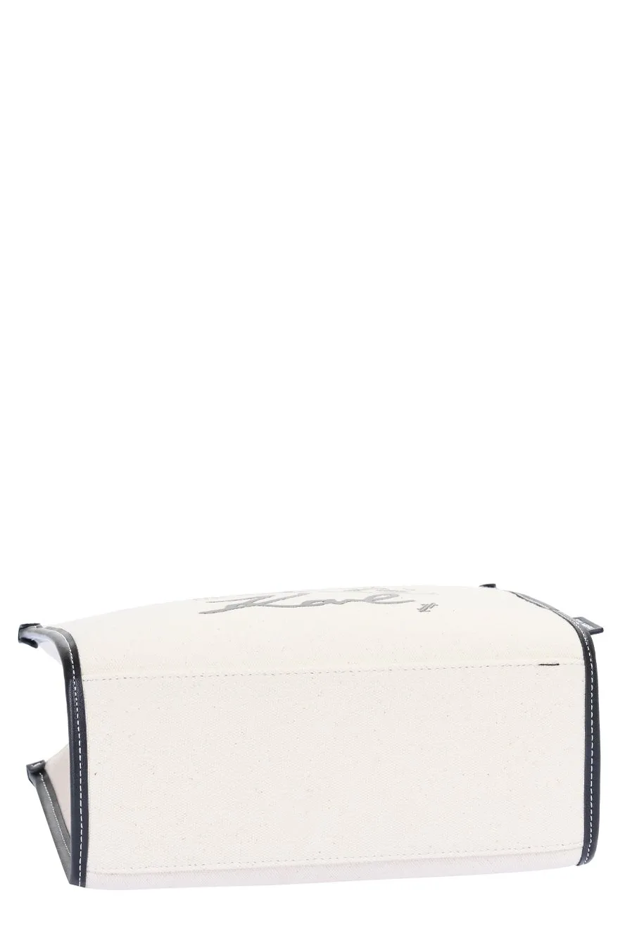 Tote Bag With Print Café De Karl