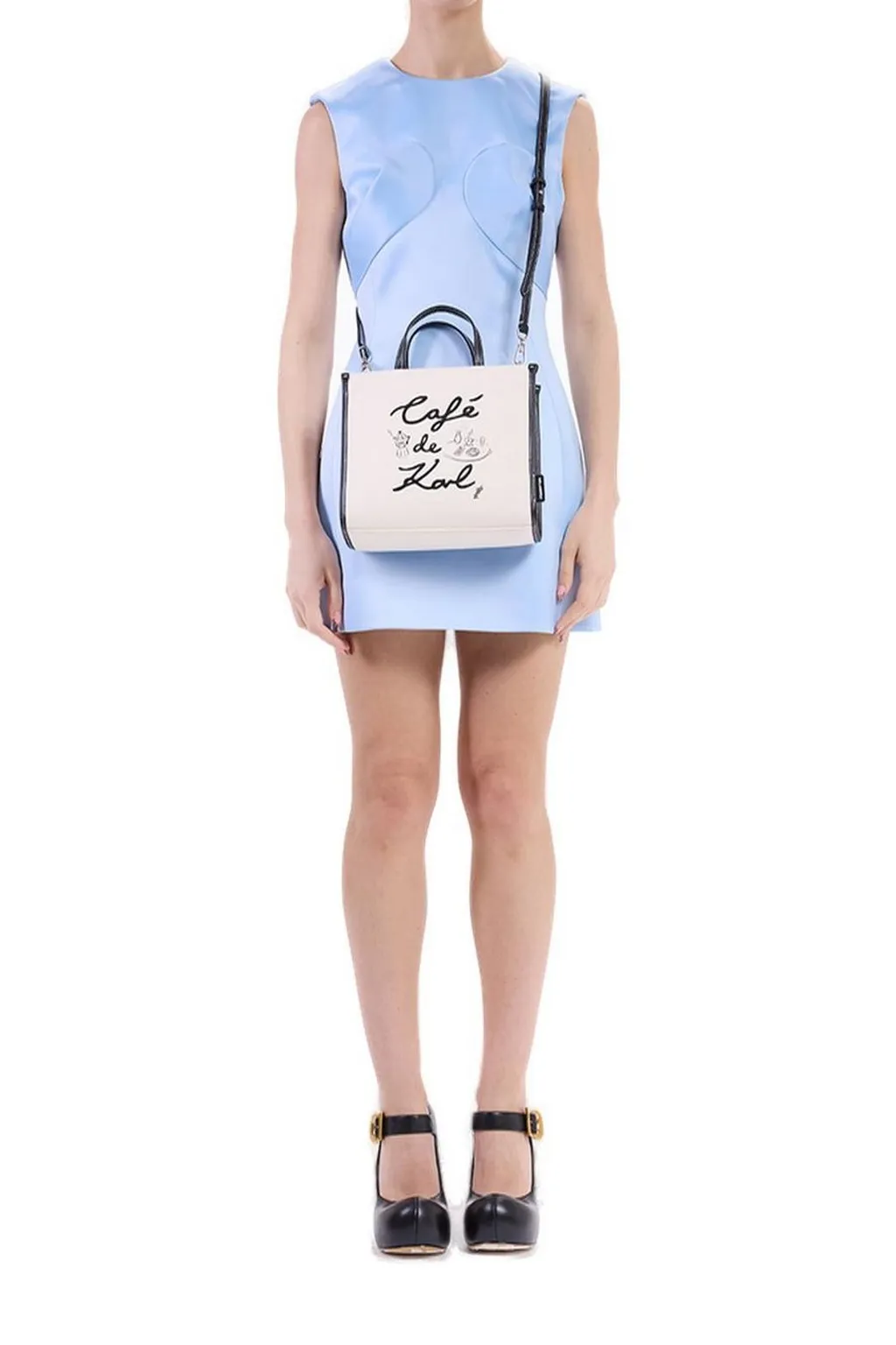 Tote Bag With Print Café De Karl