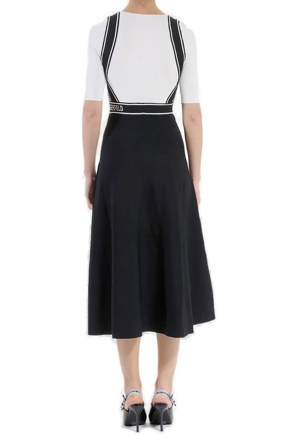 Colorblock Knit Dress