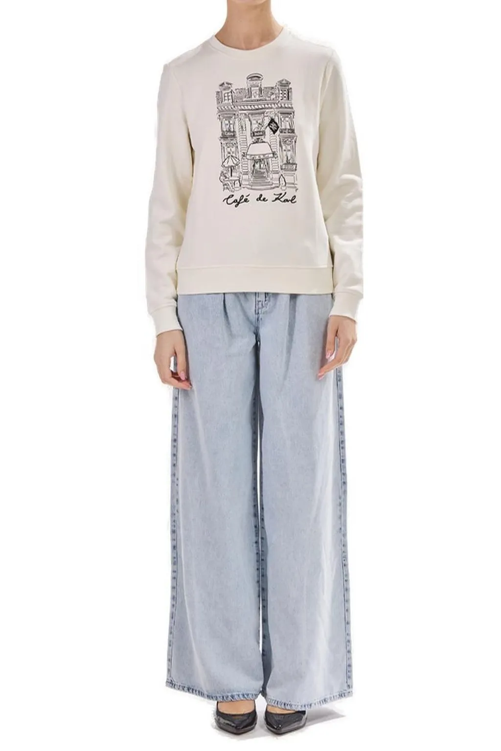 Sweatshirt With Graphic Print