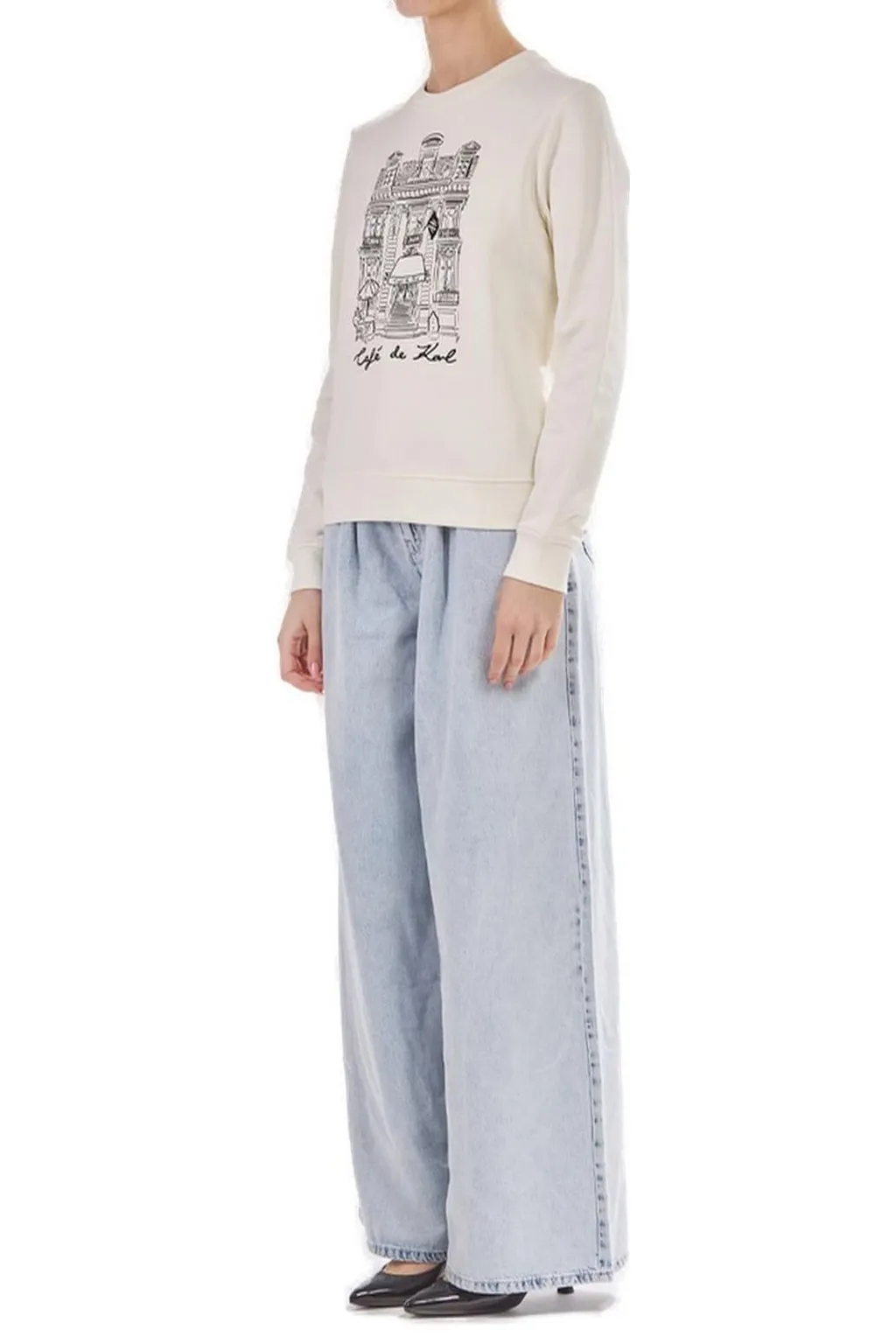 Sweatshirt With Graphic Print