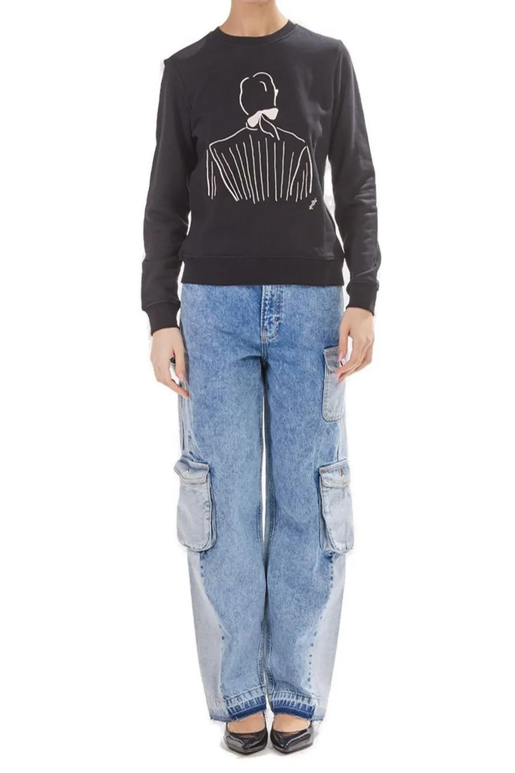 Sweatshirt With Graphic Print