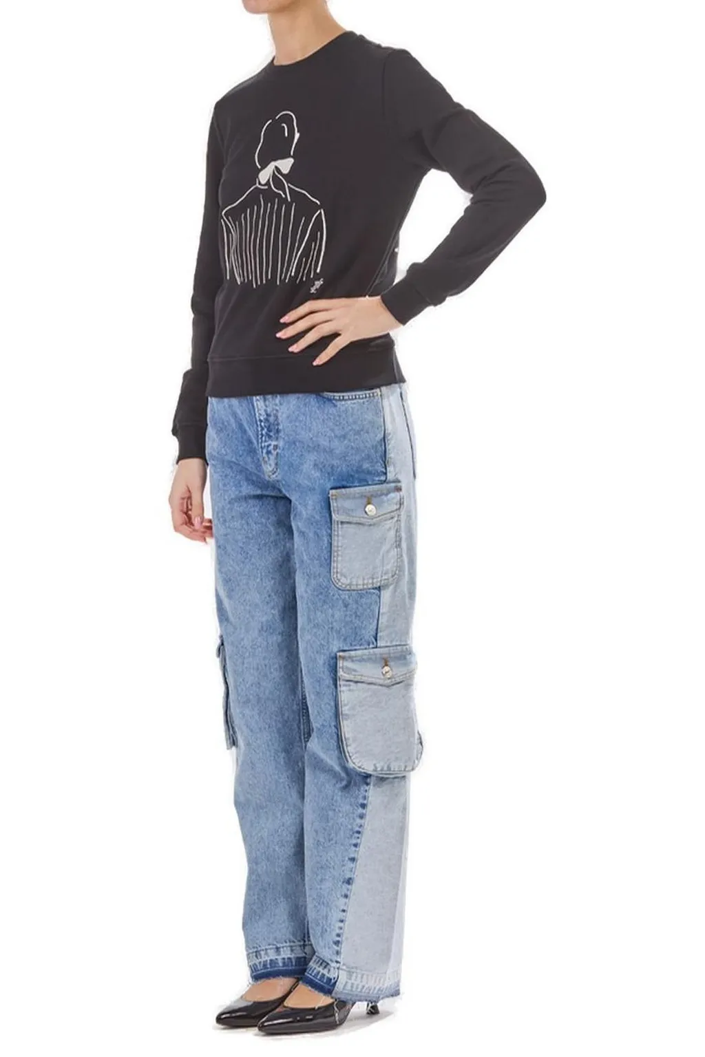 Sweatshirt With Graphic Print