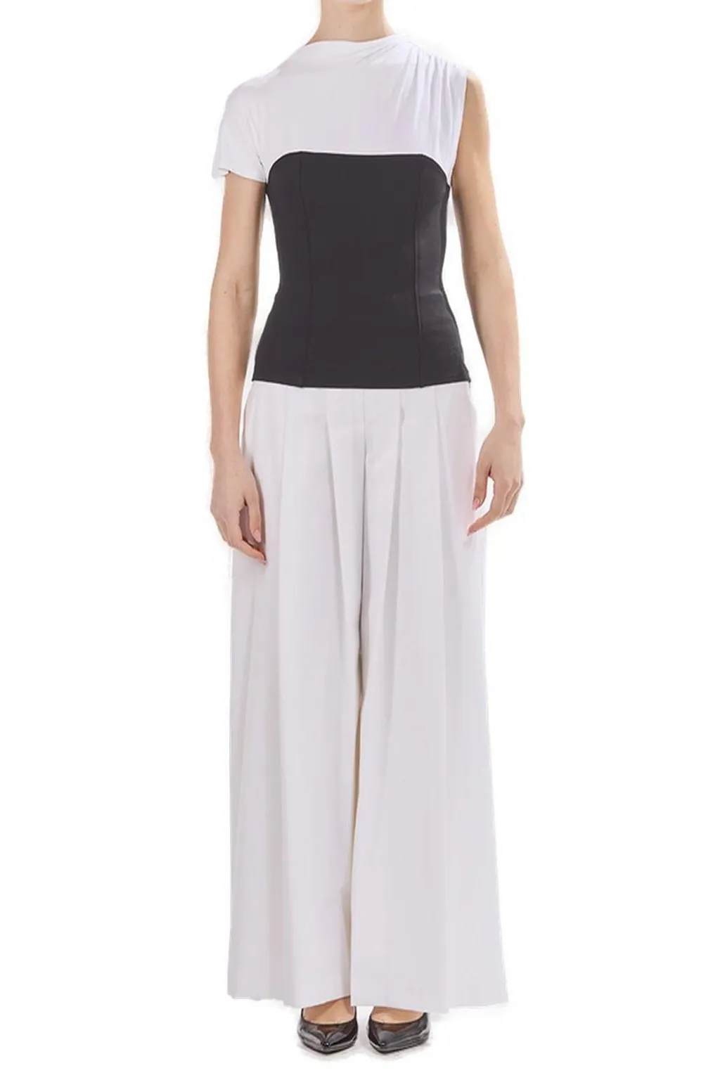Asymmetrical Corset Top