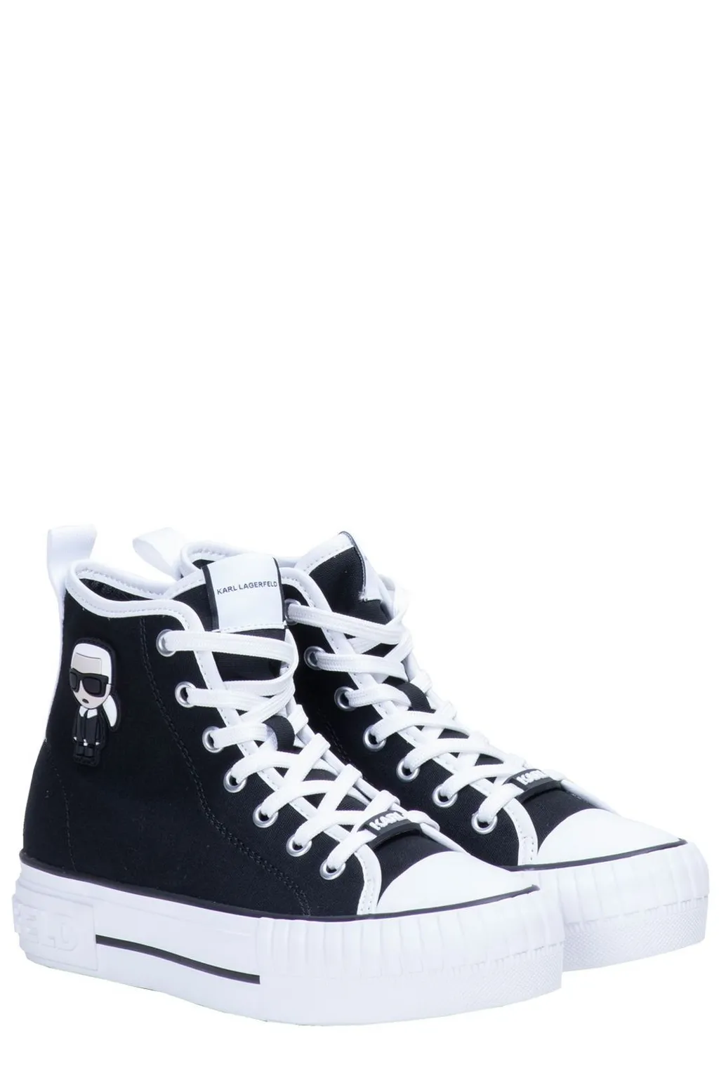 High-Top Platform Sneakers