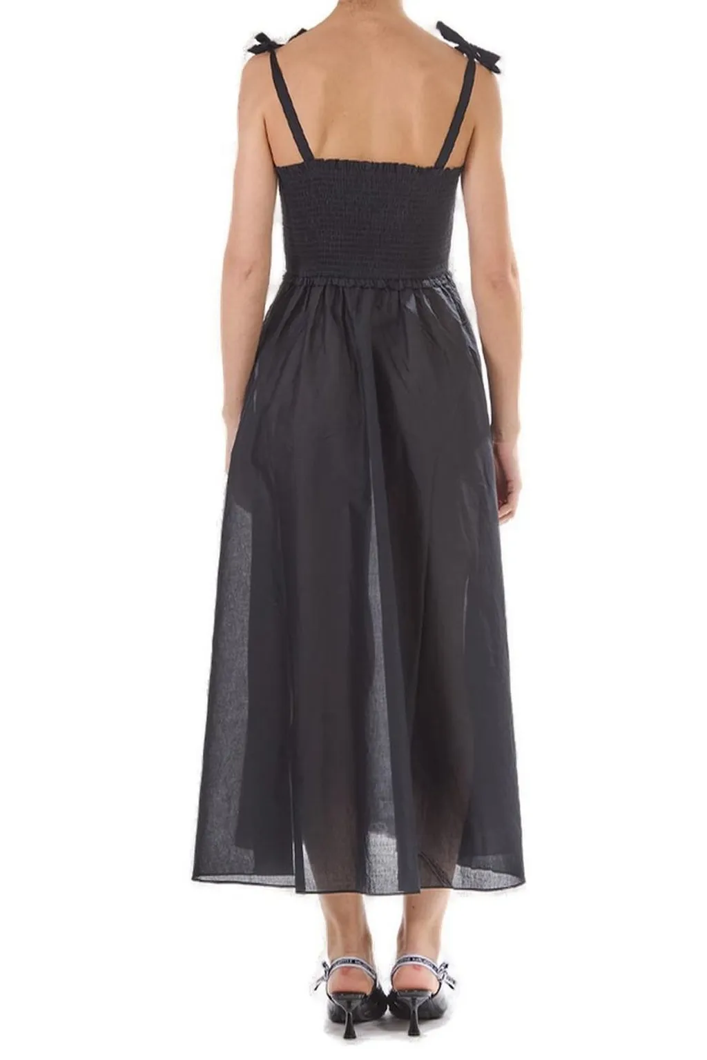 Smocked Midi Dress