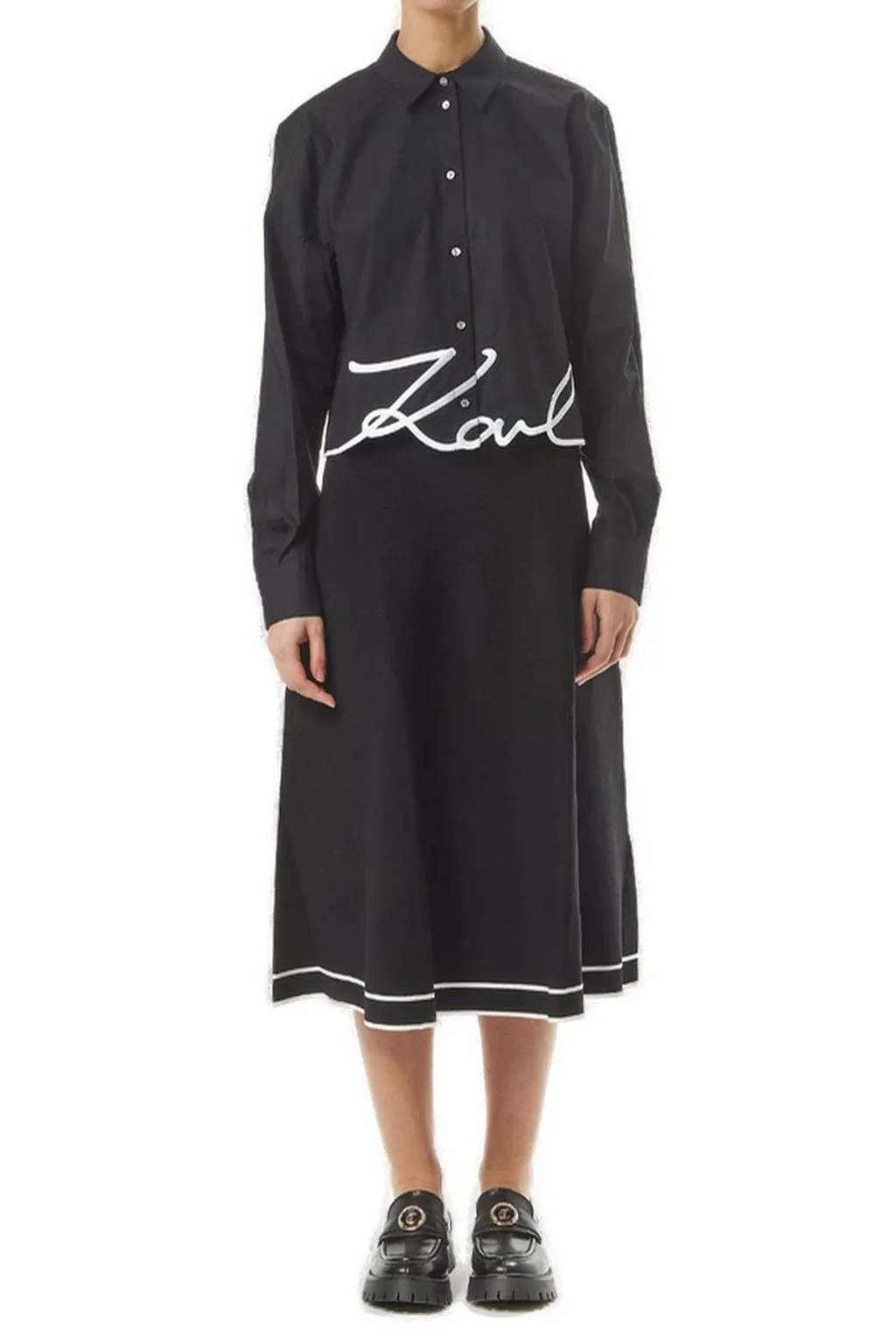 Shirt With Karl Logo
