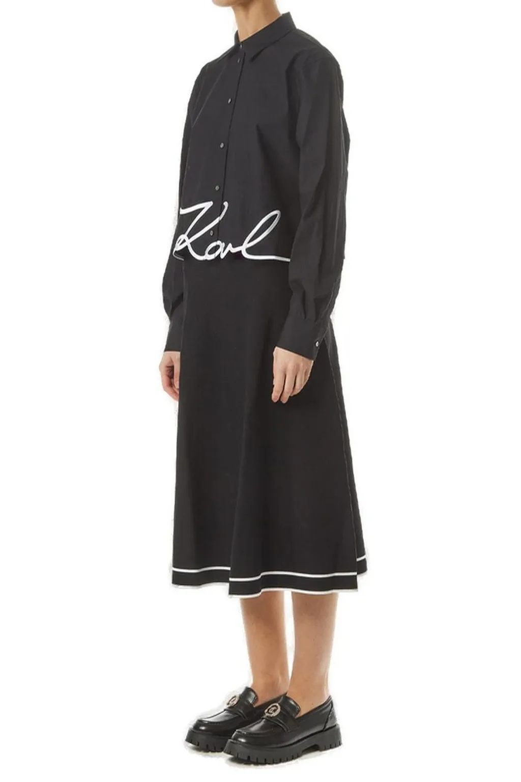 Shirt With Karl Logo