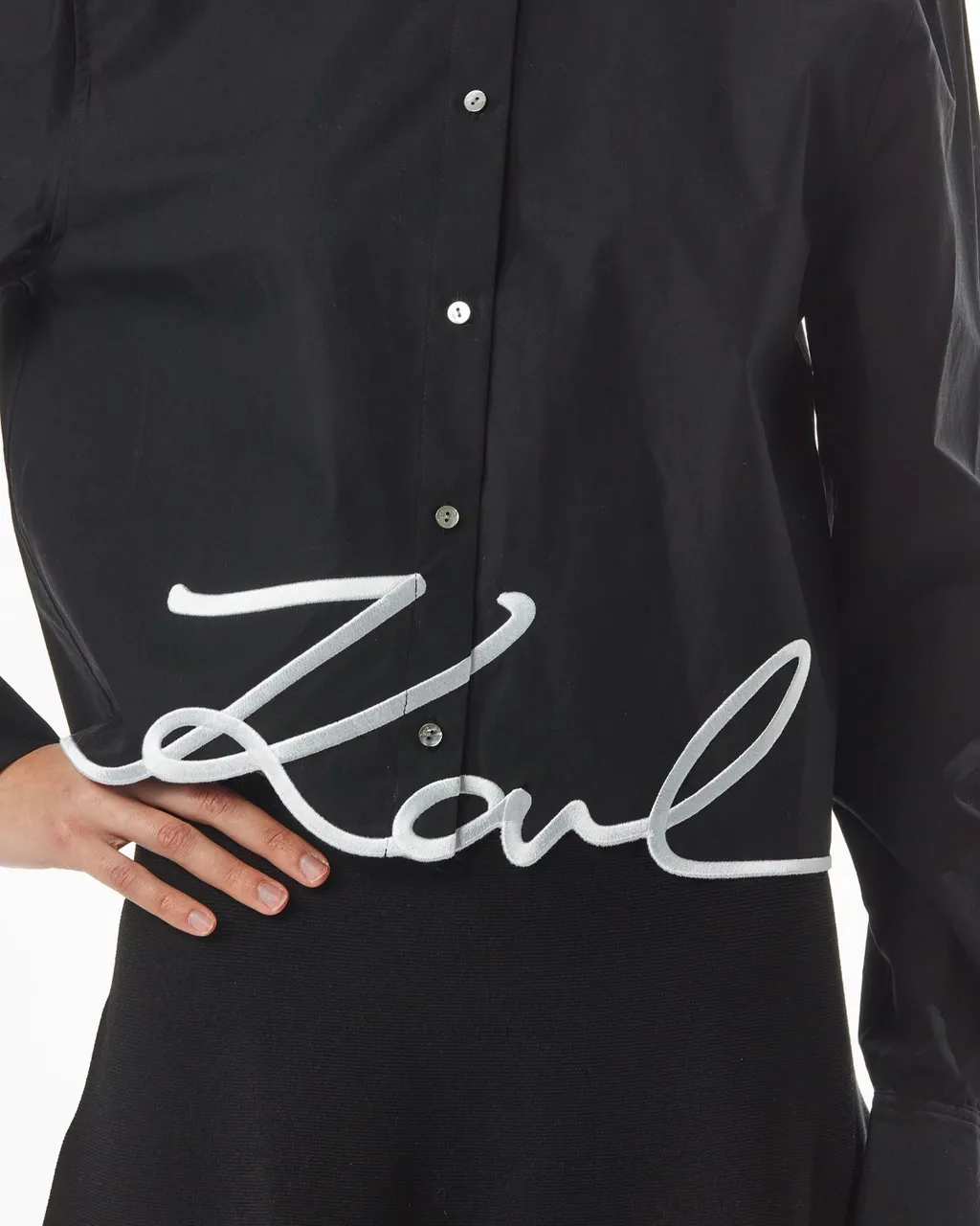 Shirt With Karl Logo
