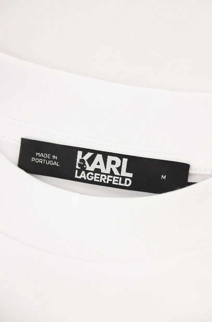 T-Shirt With Karl Lagerfeld Logo
