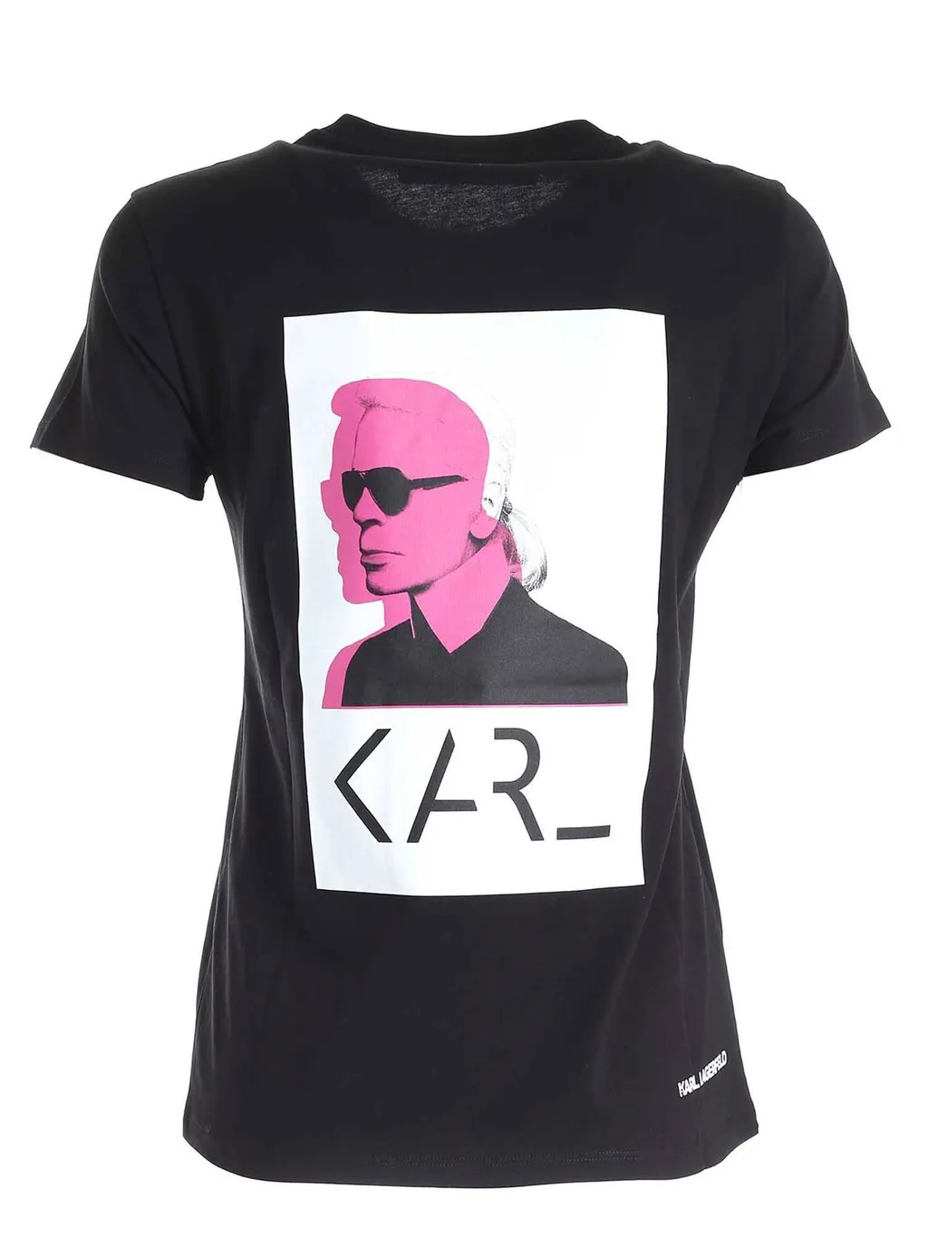 T-Shirt With Karl Lagerfeld Graphic