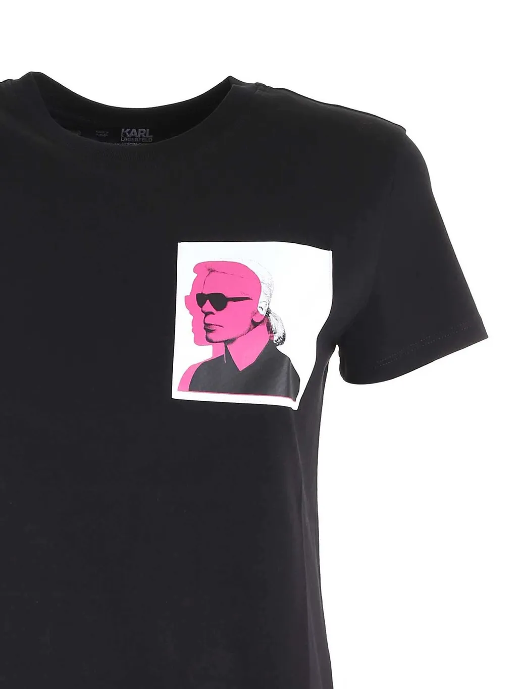 T-Shirt With Karl Lagerfeld Graphic