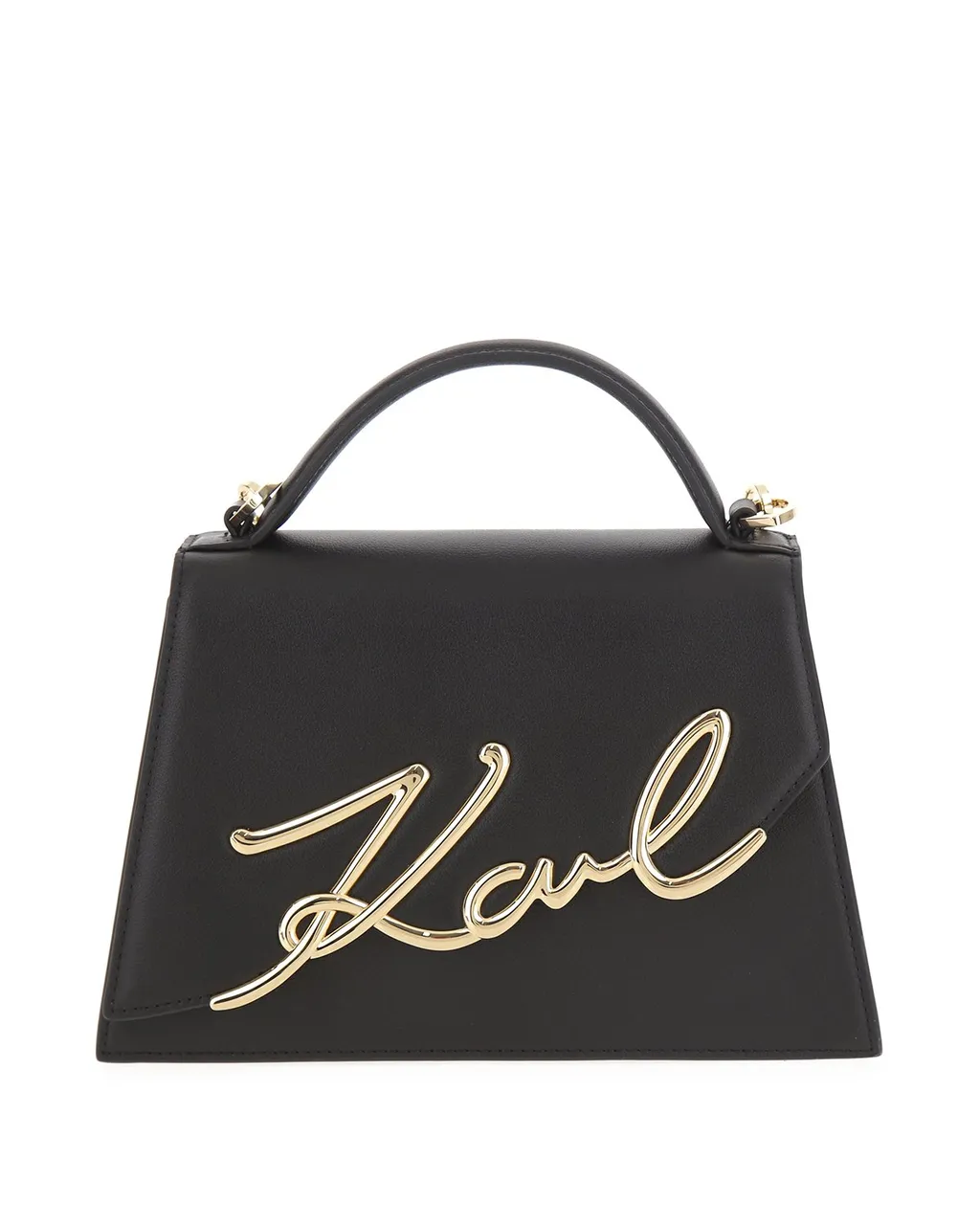 K/Signature Top Handle Bag