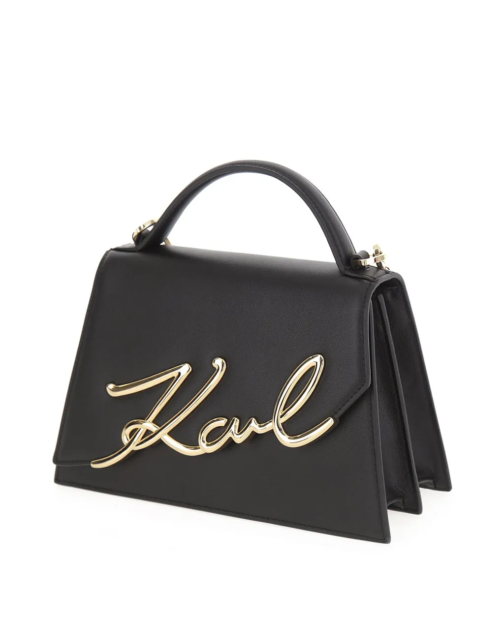 K/Signature Top Handle Bag